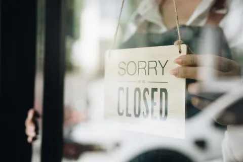 Imagen sorry closed