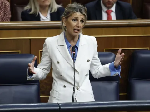 Yolanda Díaz, vicepresidenta segunda y ministra de Trabajo