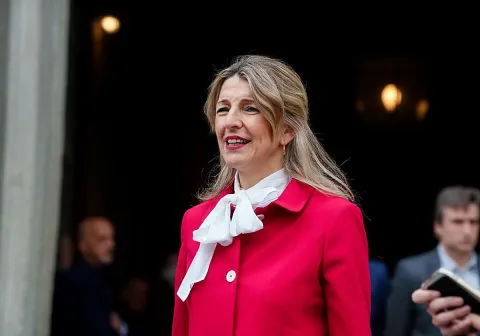 Ministra de trabajo Yolanda Díaz