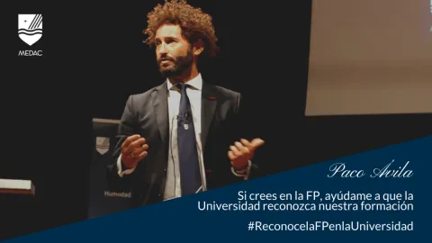 Si crees en la fp, ayúdame a que la universidad reconozca nuestra formación#reconocelafpenlauniversidad